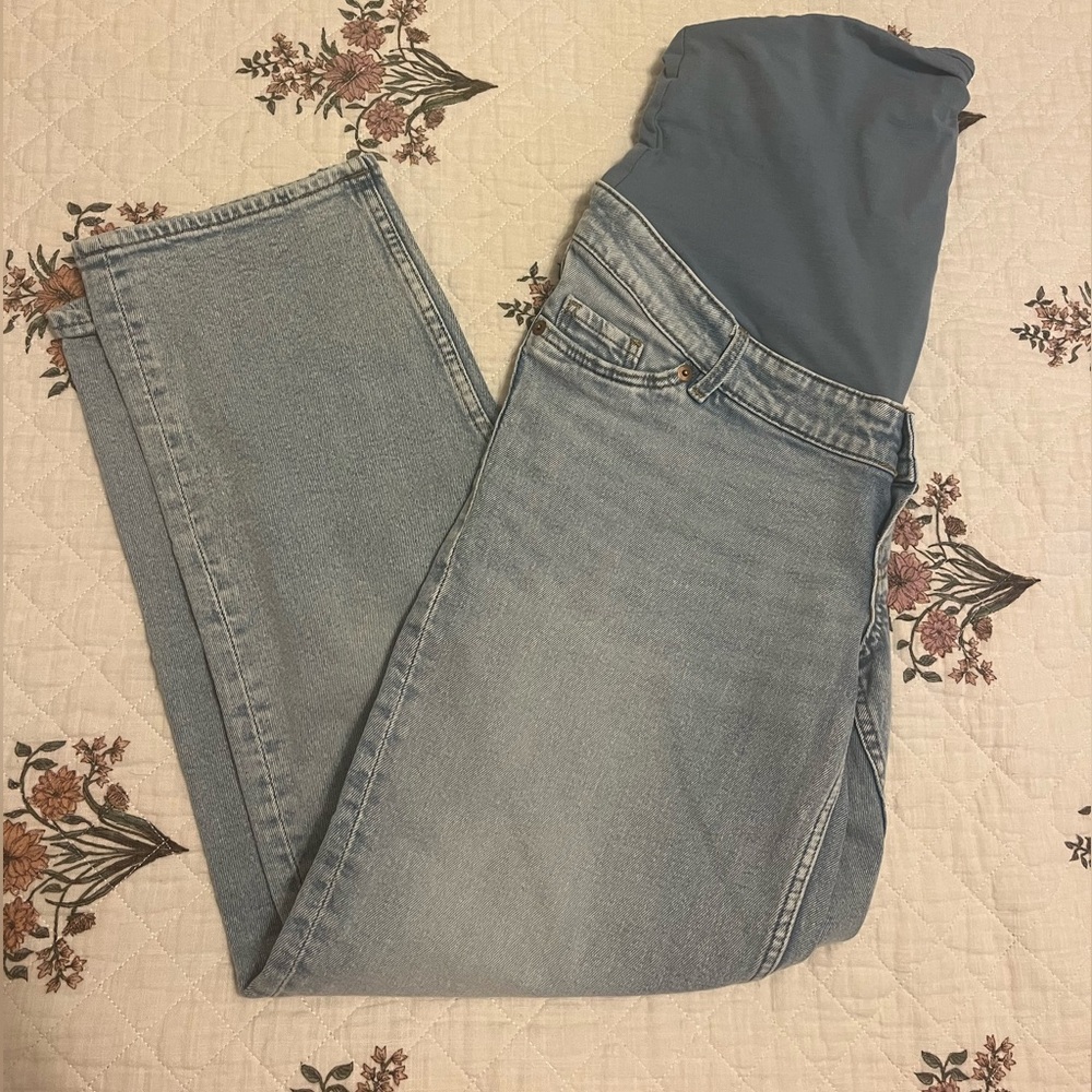 H&M straight leg maternity jeans